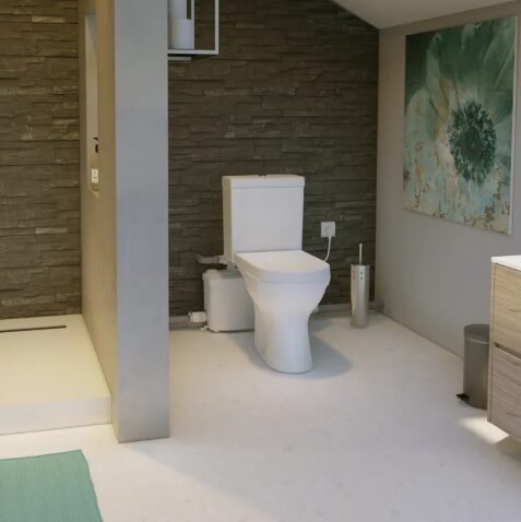 sanibroyeur problème évacuation